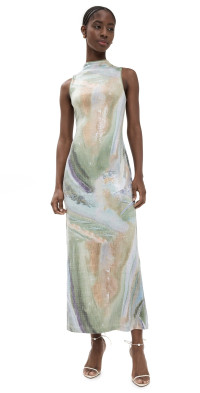 Significant Other London Gown - Tangerine