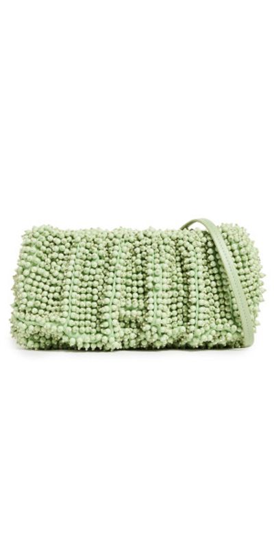 STAUD STAUD Beaded Bean Convertible Bag Matcha One Size