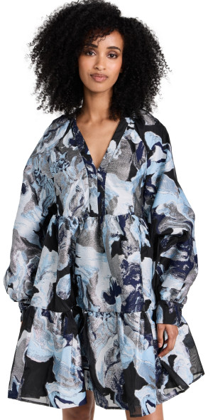 Stine Goya - Jasmine Dress Icy Flower XL