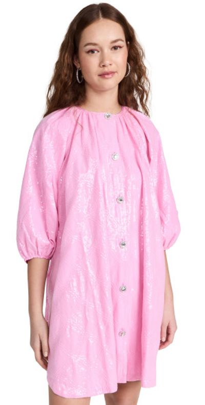 pink grid dress Pink Grid Diary Dress In-stock / XL