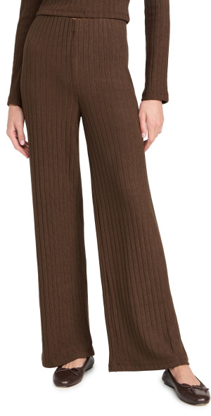 Z Supply - Monte Rib Pants Dark Chocolate S