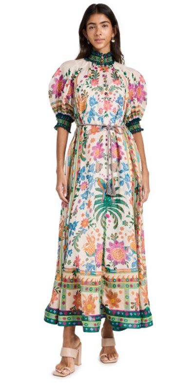 zimmermann silk swing maxi dress anneke swing maxi dress