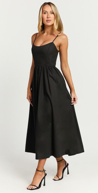 green emerald velvet dress Scoop Neck Charmeuse Fit & Flare Bridesmaid Dress – Bridal and Formal