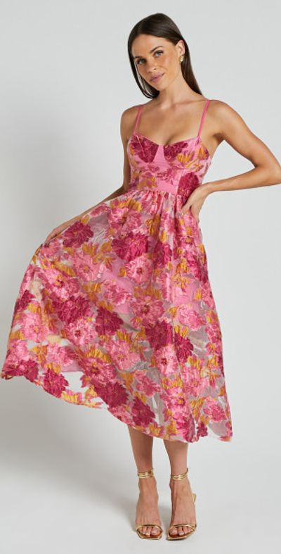 drop waist blouson dress BALLET ROSE DRESS LIGHT PINK Women's Pink Corset A-line Mini Dress – Betsey  Johnson main image 1
