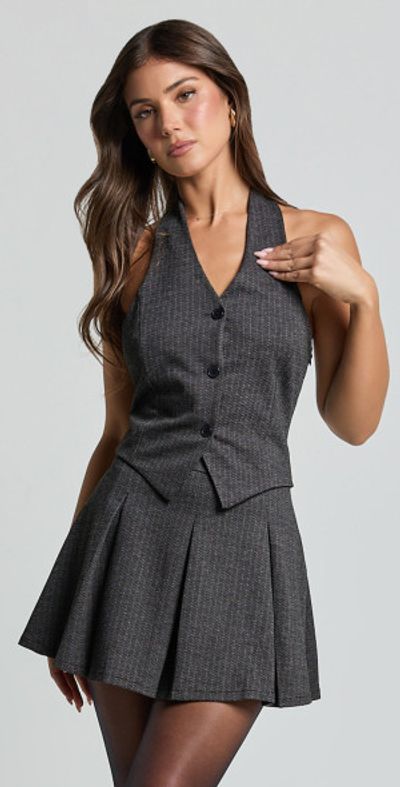 strapless open back dress Adams Dress | Vest Mini Dress