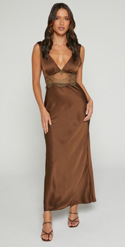 white christmas dresses CRUSH BIAS COWL MINI SLIP | BLACK — THIRD FORM main image 1