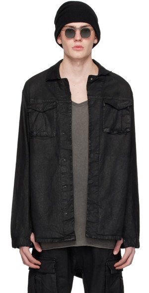 11 by Boris Bidjan Saberi - Black S1B Denim Jacket