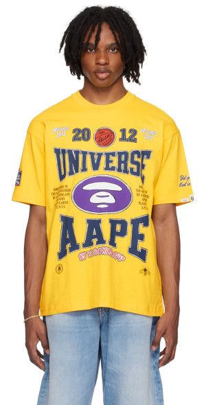 AAPE by A Bathing Ape - Yellow Theme T-Shirt