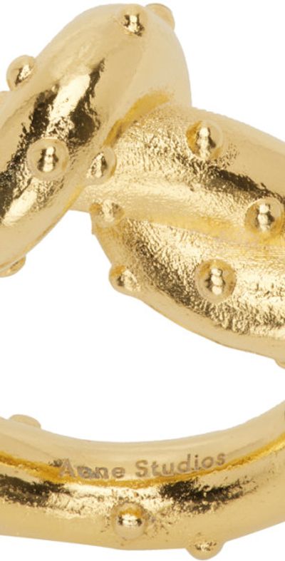 Acne Studios - Gold Axelia Ring