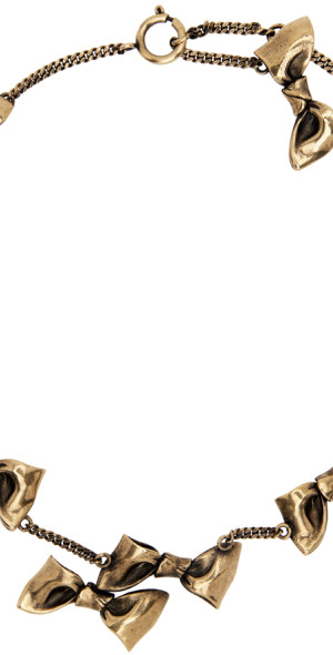 Acne Studios multi bow necklace