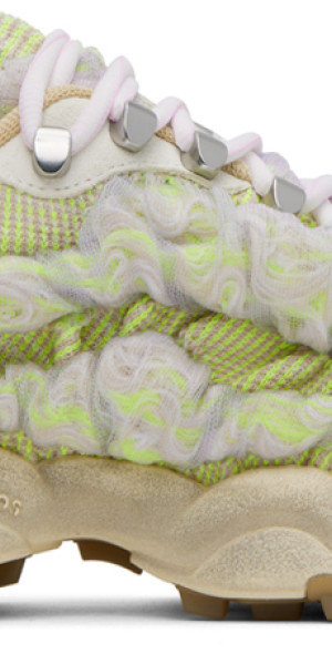 Acne Studios - Green & Off-White Bubba Sneakers
