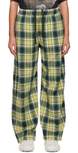 ACNE STUDIOS checked trousers