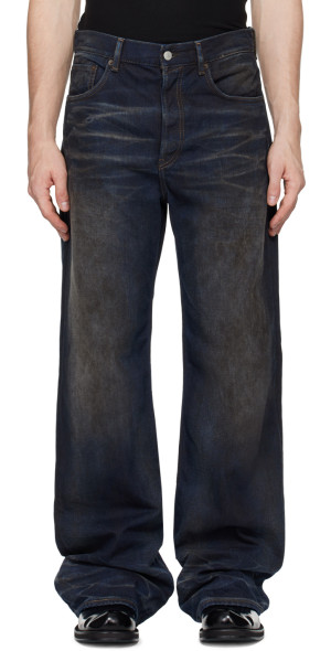 パンツ acne studios - Loose Fit Jeans 2021M Acne Studios - Navy Loose Fit 2021M Jeans