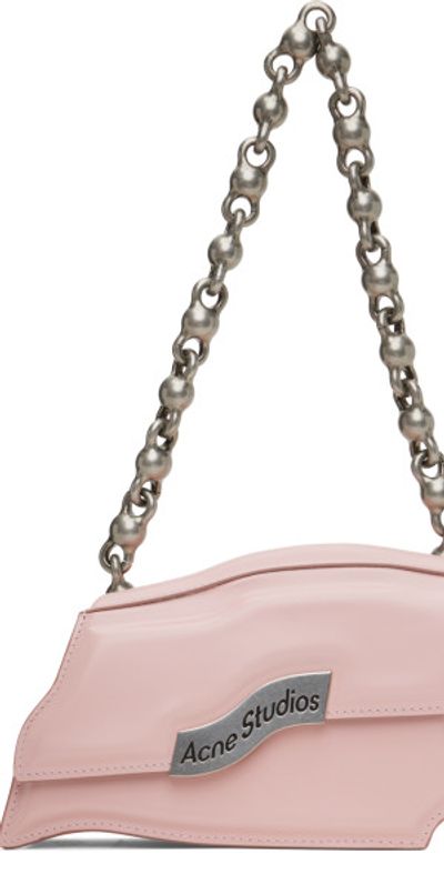 Acne Studios - Pink Keisuke Otobe Edition Distortion Wavy Mini Bag