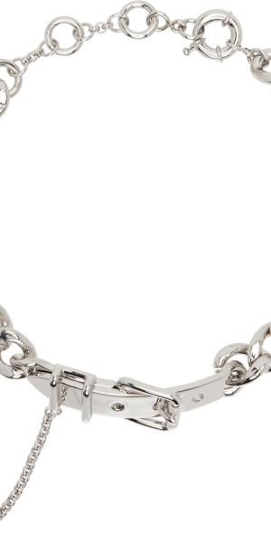 Acne Studios - Silver Buckle Chain Choker