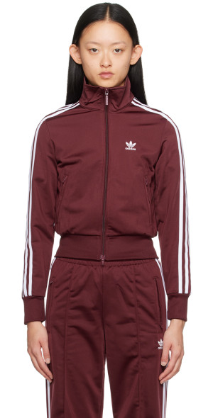 Adidas Originals Ladies Burgundy Adidas Tracksuit Adidas Originals