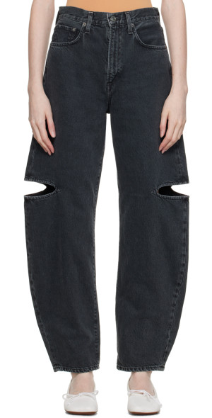 AGOLDE - Black Sanna Slice Jeans