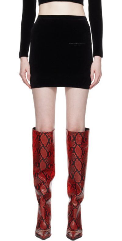 alexanderwang.t alexanderwang.t Black Bonded Miniskirt