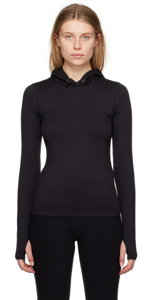 Alo - Black soft Runner Hoodie