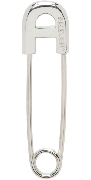 AMBUSH - Silver Small Safety Pin Earring