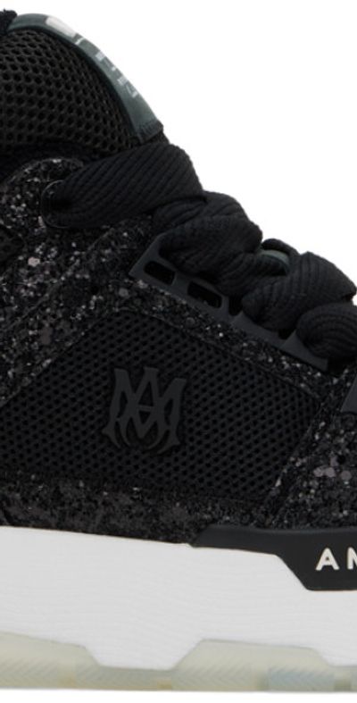 AMIRI Black Glitter MA-1 Sneakers