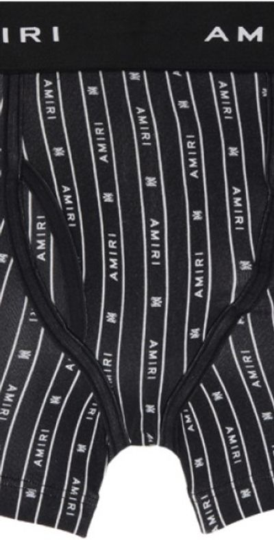 AMIRI AMIRI Black Vertical Amiri Boxers