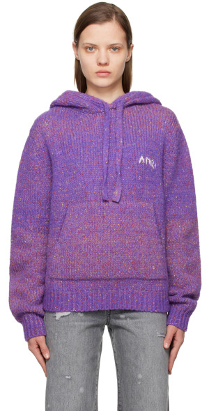 AMIRI - Purple Space Dye Hoodie