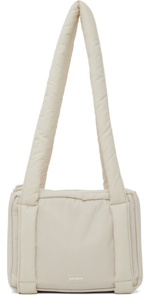 AMOMENTO☆23SS PADDED 3-LAYER BAG AMOMENTO☆23SS PADDED 3-LAYER BAG AMOMENTO - Beige Padded 3