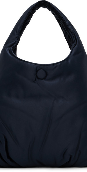 AMOMENTO - Navy Silky Padded Bag