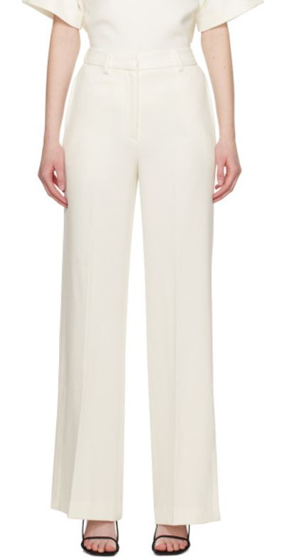 ANINE BING ANINE BING Off-White Lyra Trousers