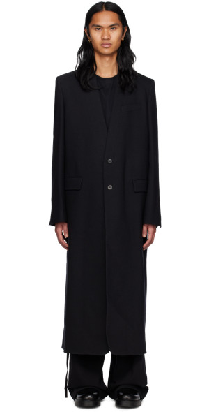 Ann Demeulemeester - Black Francois Coat Ann Demeulemeester - Black Francois Coat
