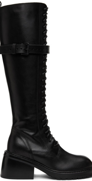 Ann Demeulemeester - Leather Heike Tall Boots