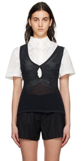 ANNA QUAN ANNA QUAN Black Jasmine Tank Top