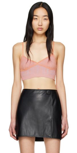 ANNA QUAN ANNA QUAN Orange Saskia Bralette Top
