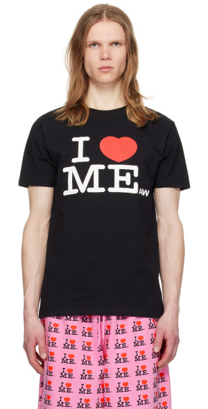 Ashley Williams - SSENSE Exclusive Black 'I Heart Me' T-Shirt