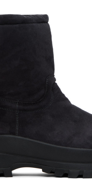 AURALEE - Black foot the coacher Edition Cord Boots