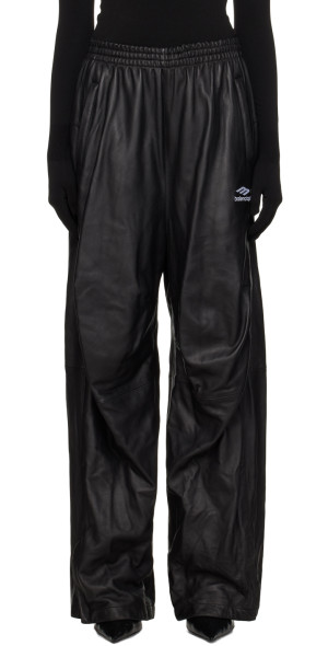 BALENCIAGA 3b icon トラックパンツ ブラック BALENCIAGA】3B SPORTS ICON トラックスーツ パンツ (BALENCIAGA