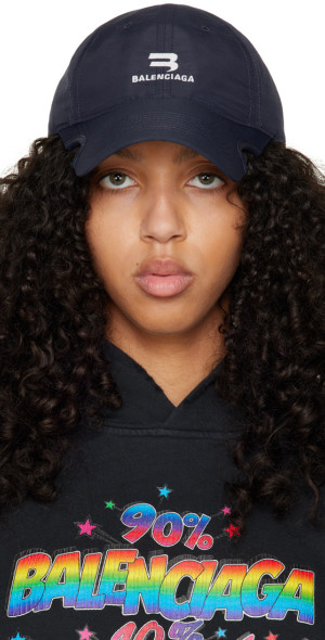 Balenciaga - White Notch Tracksuit Cap