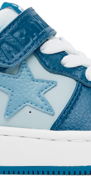 BAPE - Baby Blue & White STA Sneakers