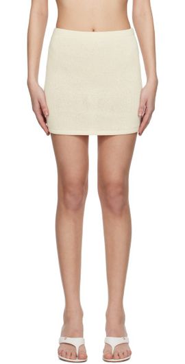 BEC + BRIDGE BEC + BRIDGE Off-White Milla Miniskirt