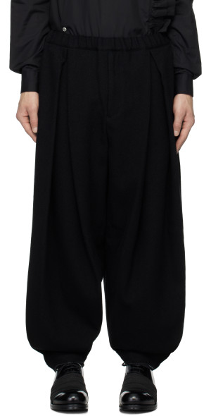 Black Comme des Garçons - Black Balloon Trousers
