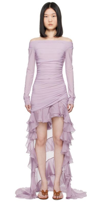 blu marine dress Blumarine White Jersey Maxi Dress