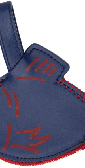 Bode - Navy Fish Coin Pouch