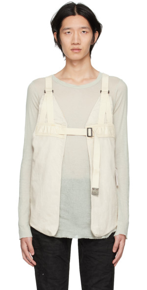 Boris Bidjan Saberi - Beige Vest Bag 2.1 Vest