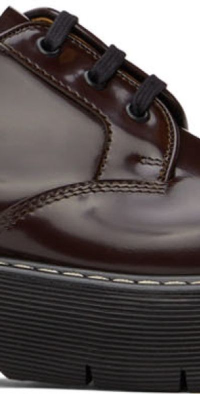 Bottega Veneta Bottega Veneta Burgundy Swell Lace-Up Boots