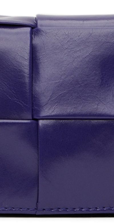 Bottega Veneta Bottega Veneta Purple Mini Cassette Bag