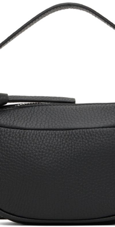 BY FAR BY FAR Black Mini Ami Shoulder Bag