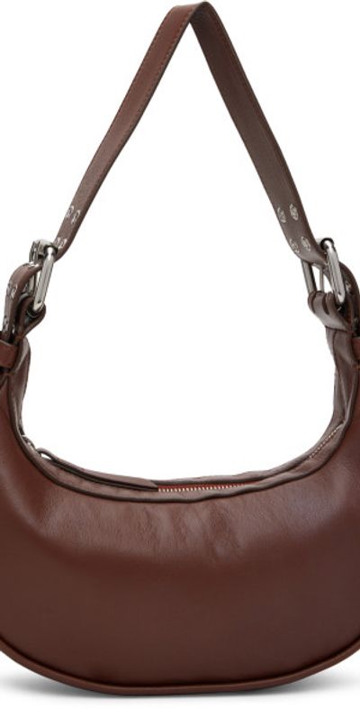 BY FAR SSENSE Exclusive Brown Soho Shoulder Bag