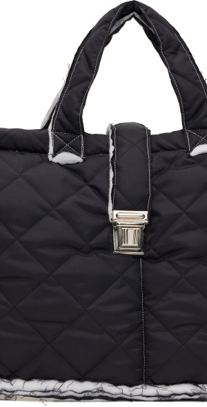 Camiel Fortgens - Black Padded Shopper Bag