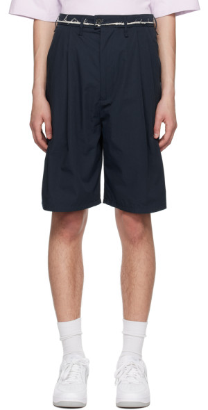 Camiel Fortgens - Navy Suit Shorts